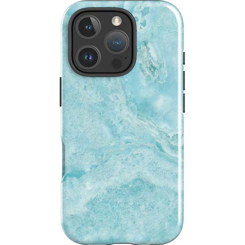 Crystal Turquoise iPhone 16 Pro Max Impact Case